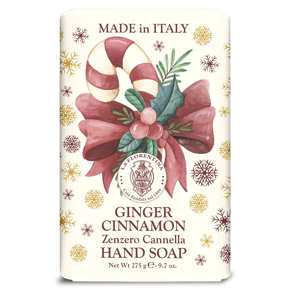 La Florentina Toilet Soap Solid Cinnamon and Ginger 275 g