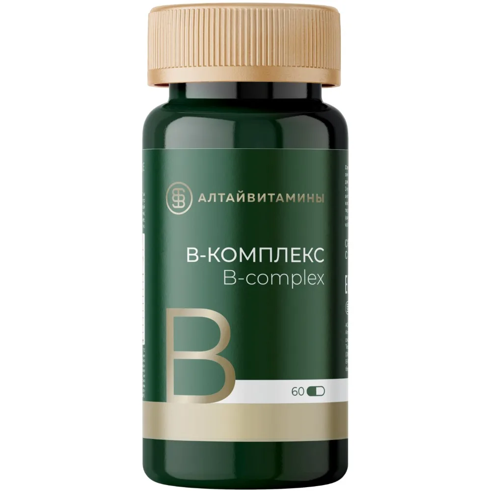 B-Complex 60 capsules 416 mg/jar