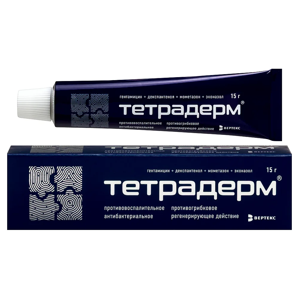 Tetraderm cream for external use 15 g