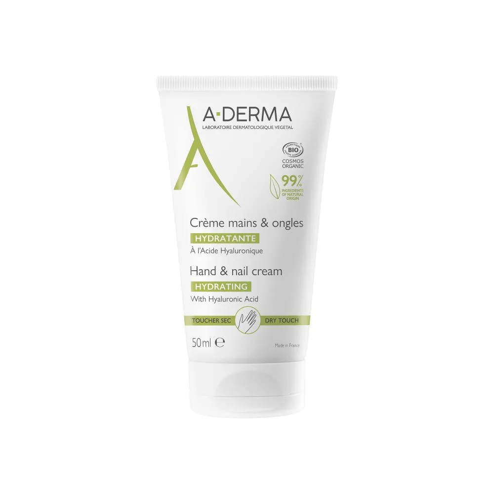 A-derma moisturizing cream for hands and nails 50 ml