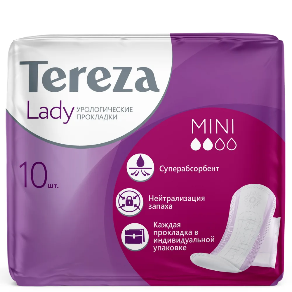 Terezalady Urological Pads for Women Mini 10 pcs.