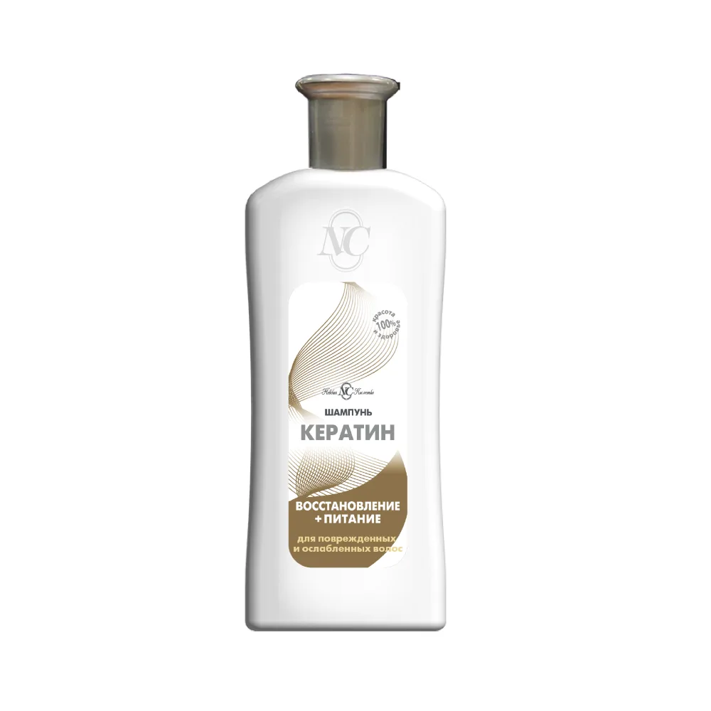 Nevskaya Kosmetika Keratin Hair Shampoo 400 ml