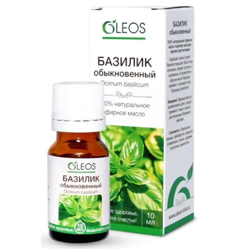 Oleos Basil Essential Oil 10 ml