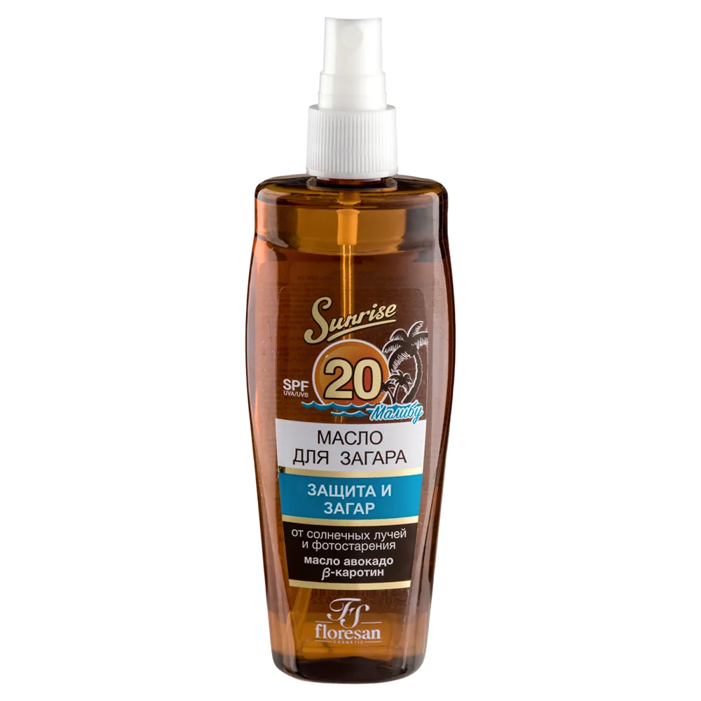 Floresan oil for quick tanning Malibu 135 ml