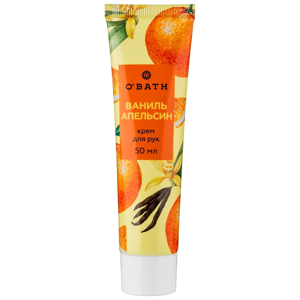 Obath cream for hands vanilla and orange 50ml