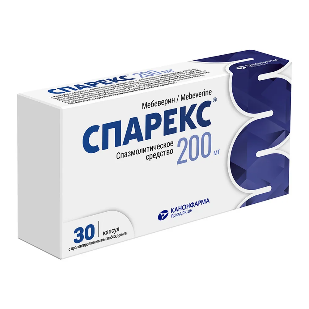 Sparex 200 mg 30 capsules extended-release