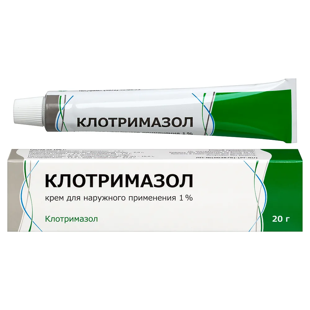 Clotrimazole 1% cream for external use 20 g