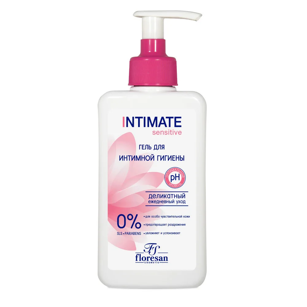 Floresan intimate gel for delicate intimate hygiene sensitive 250 ml