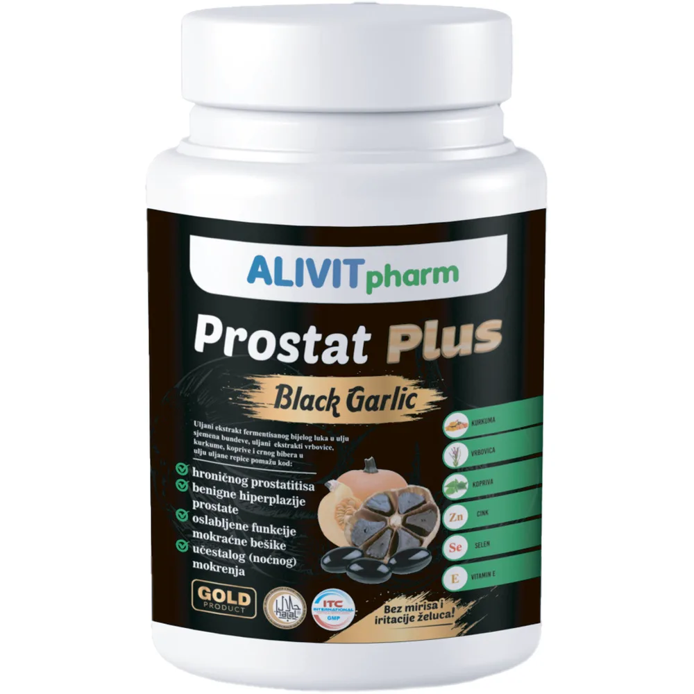Black Garlic Prostate Plus Alivitpharm 90 Capsules 383.47 mg