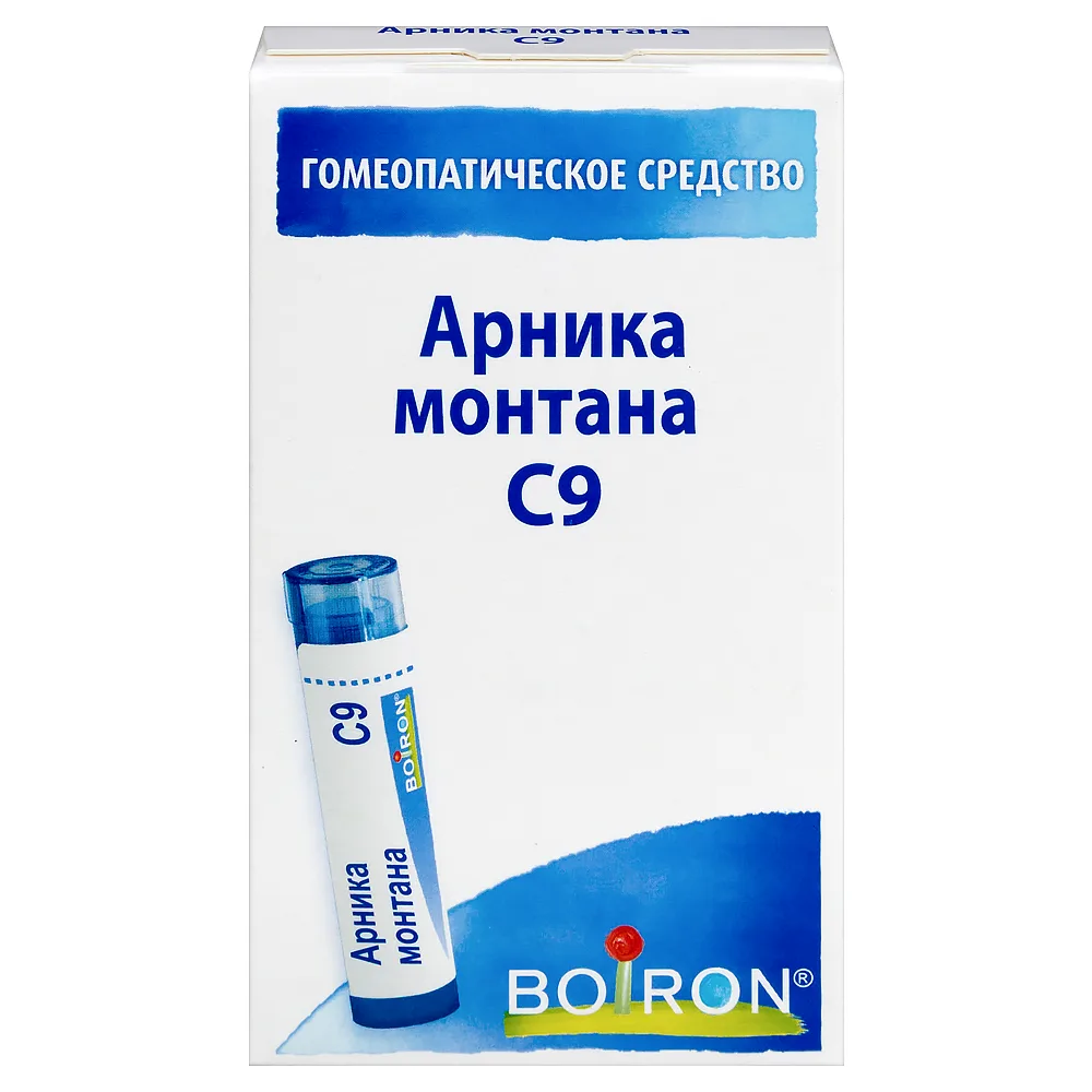 Arnica montana C9 homeopathic monocomponent remedy 4 g homeopathic granules