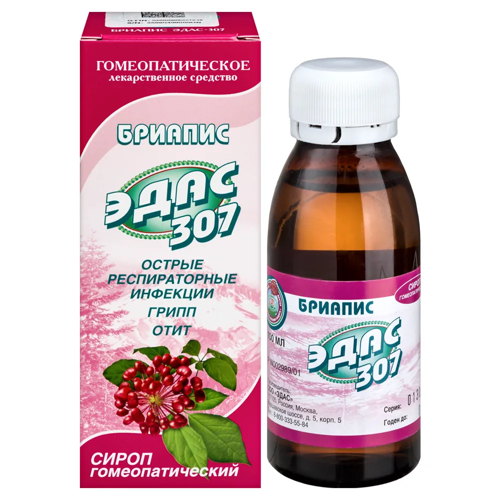 Edas-307 Briapis syrup homeopathic 100 ml