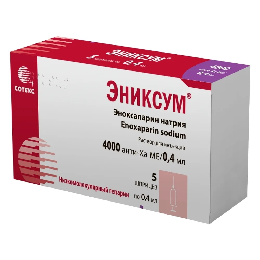 Enixum 4000 anti-Xa ME/0.4 ml