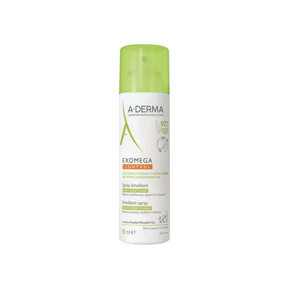 A-Derma Exomega Control Emollient Soothing Spray 50 ml