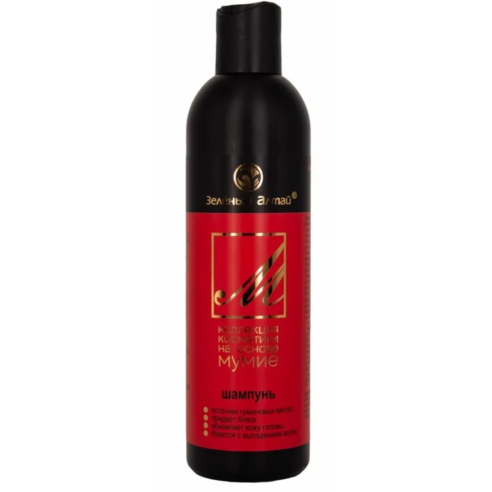 Green Altai Shampoo with Shilajit 280 ml