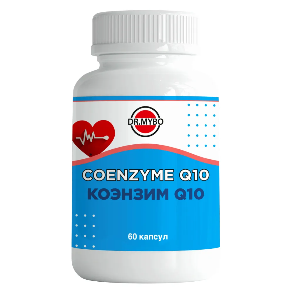 Dr mybo coenzyme Q10 (ubiquinone) 100 mg 60 capsules 0.41 g