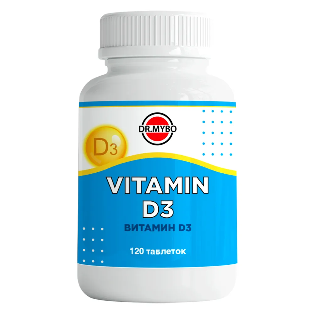 Dr Mybo vitamin D3 120 tablets 0.25 g