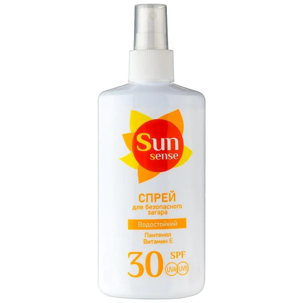 Sun Sense Spray for Safe Tanning SPF 30 Water-Resistant 150 ml