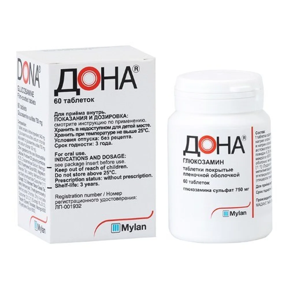 Dona 750 mg 60 tablets, film-coated