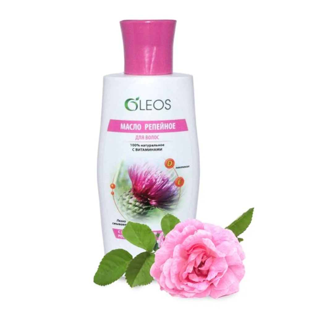 Oleos burdock oil with rose essential oil 125 ml