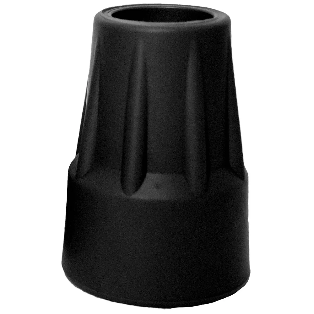Tip for canes and crutches, diameter 22 mm/black