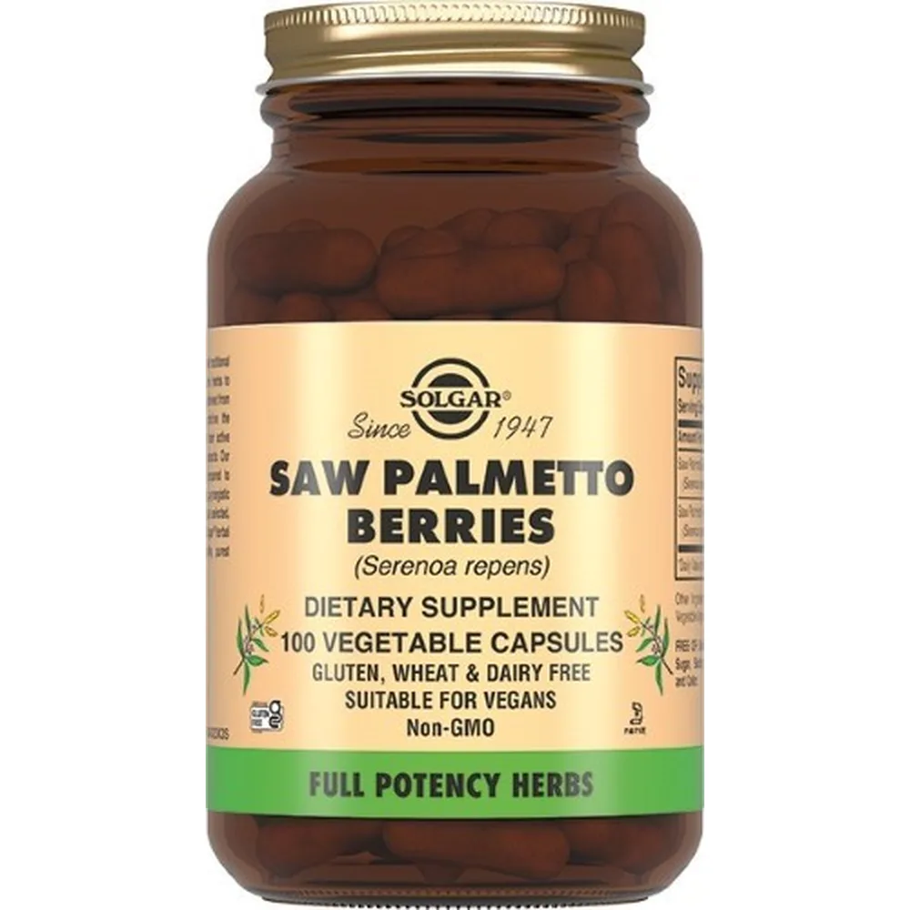 Solgar Saw Palmetto Berries 100 Capsules