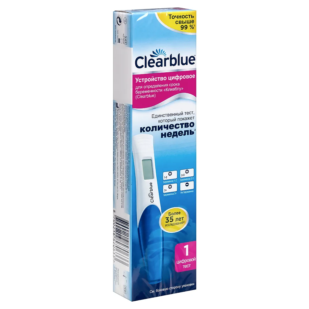 Clearblue digital pregnancy test