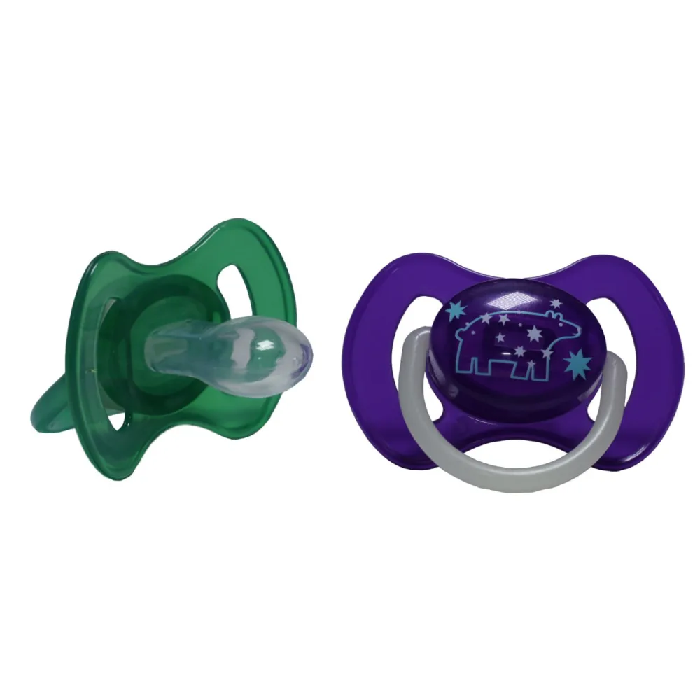 Bud Zdorov silicone pacifier 3+ 2 pcs.