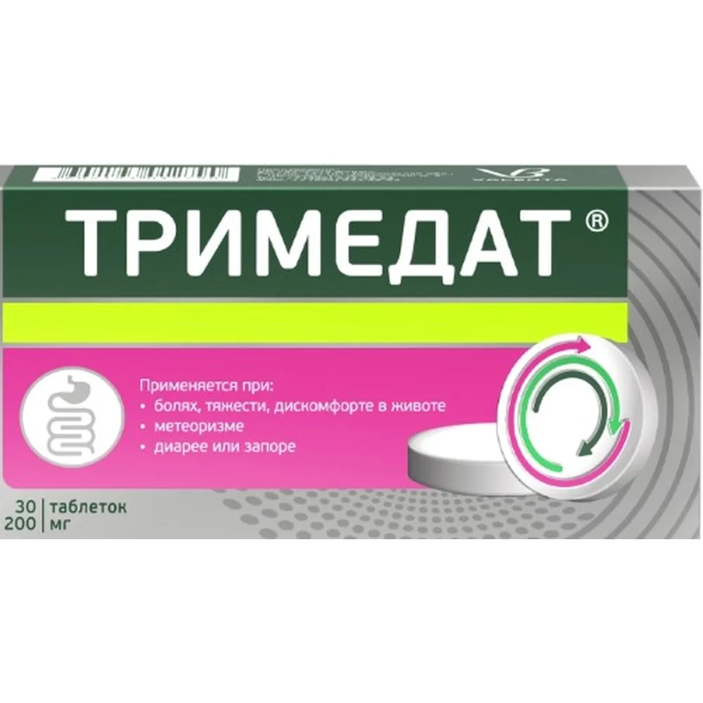 Trimedat 200 mg 30 tablets