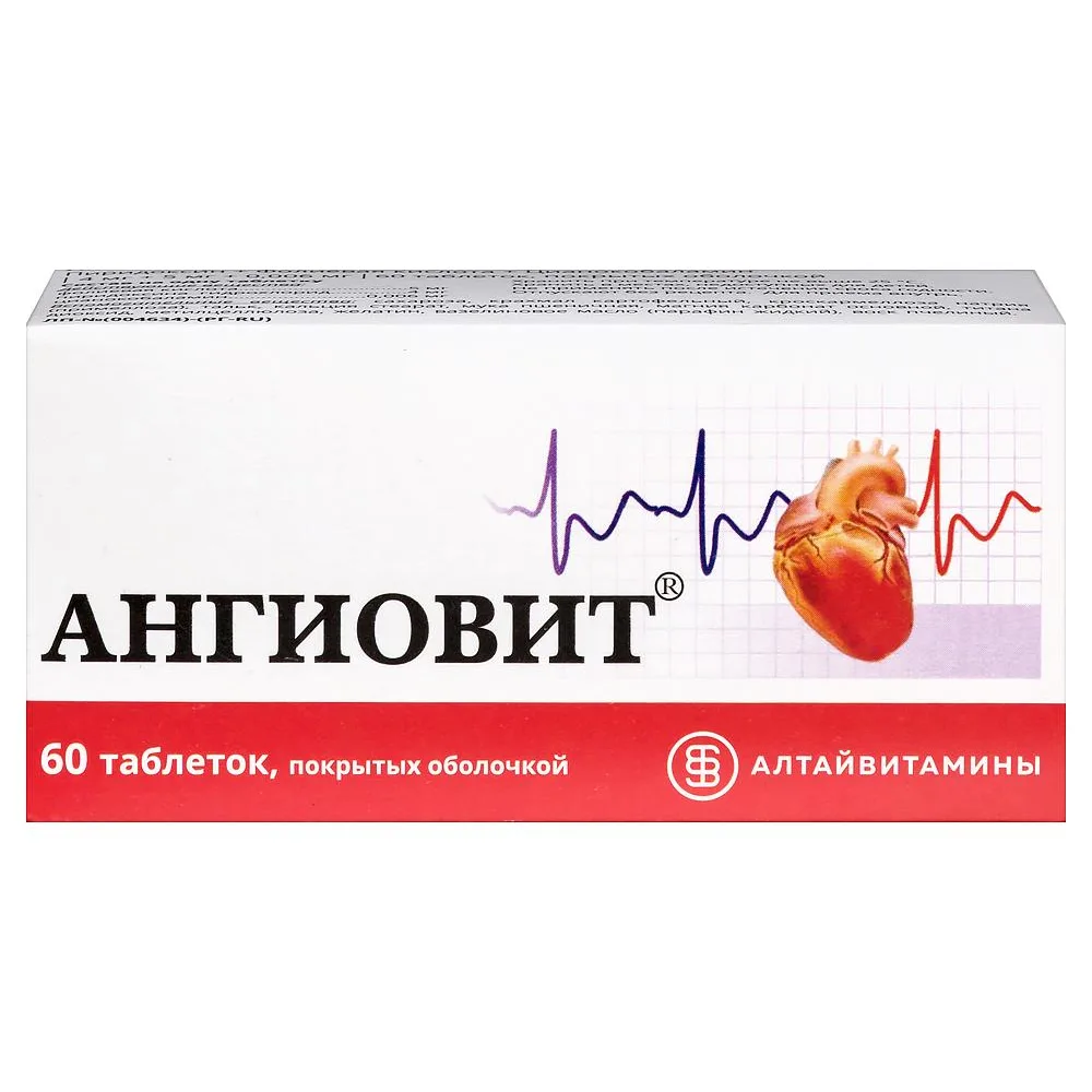 Angiovit 60 coated tablets