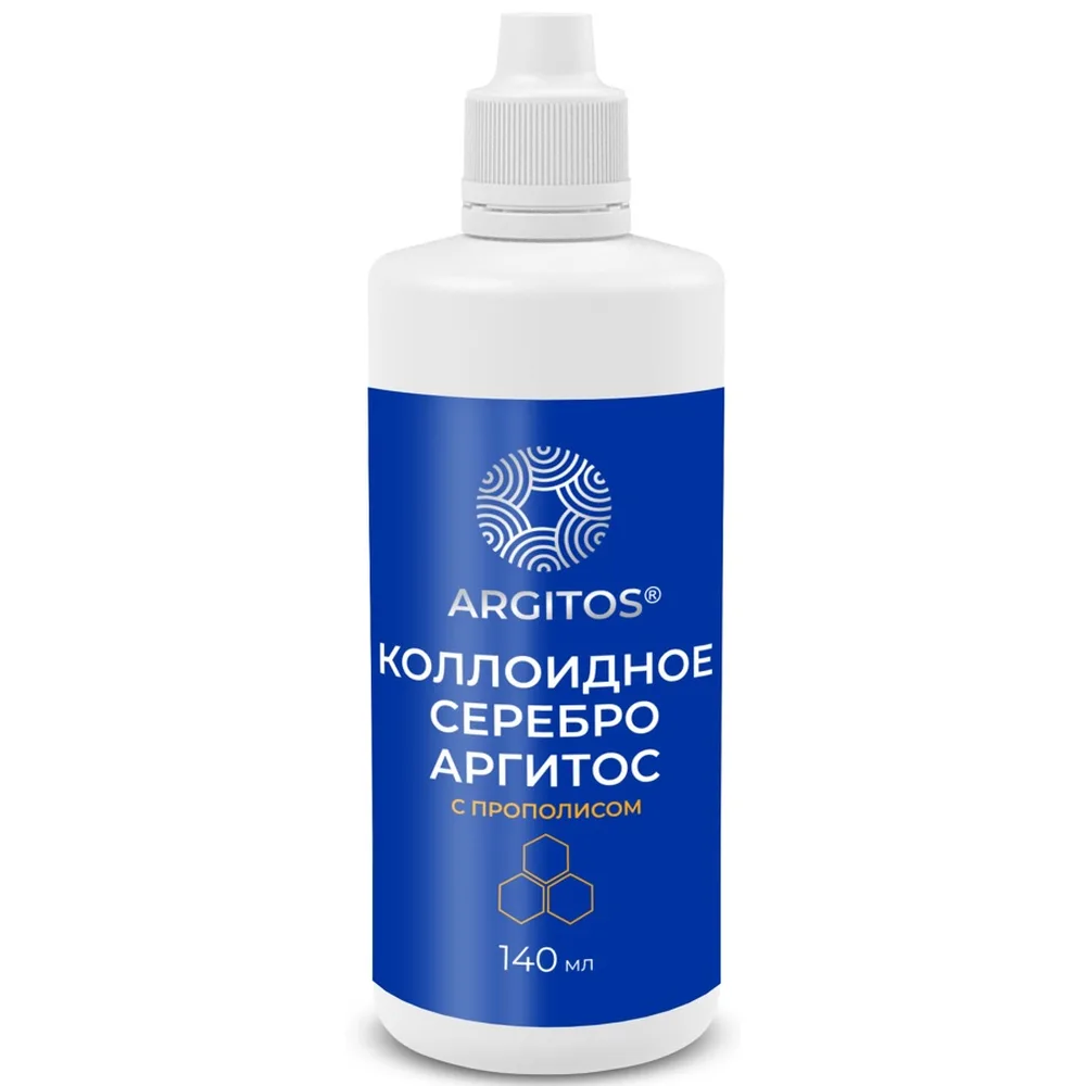 Argitos Colloidal Silver with Propolis 140 ml Liquid