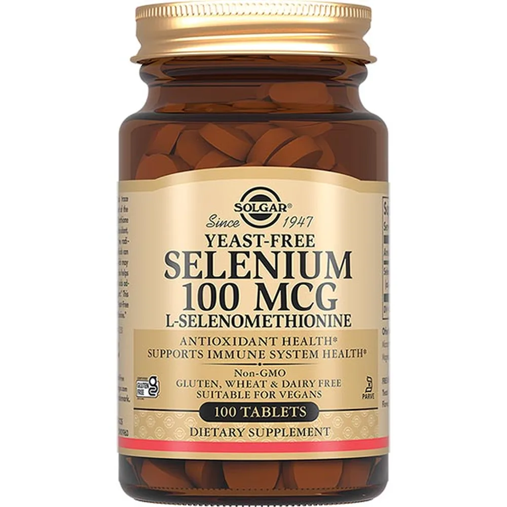 Solgar Selenium 100 mcg 100 tablets 460 mg