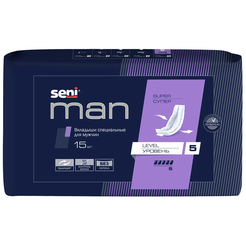 Seni Man Special Inserts for Men Super Level 5 15 pcs.