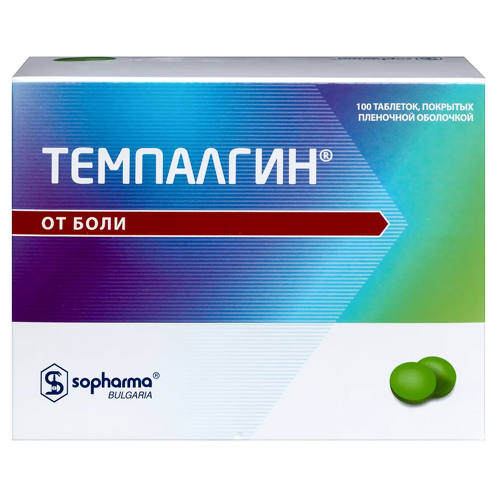 Tempalgin 100 tablets, film-coated