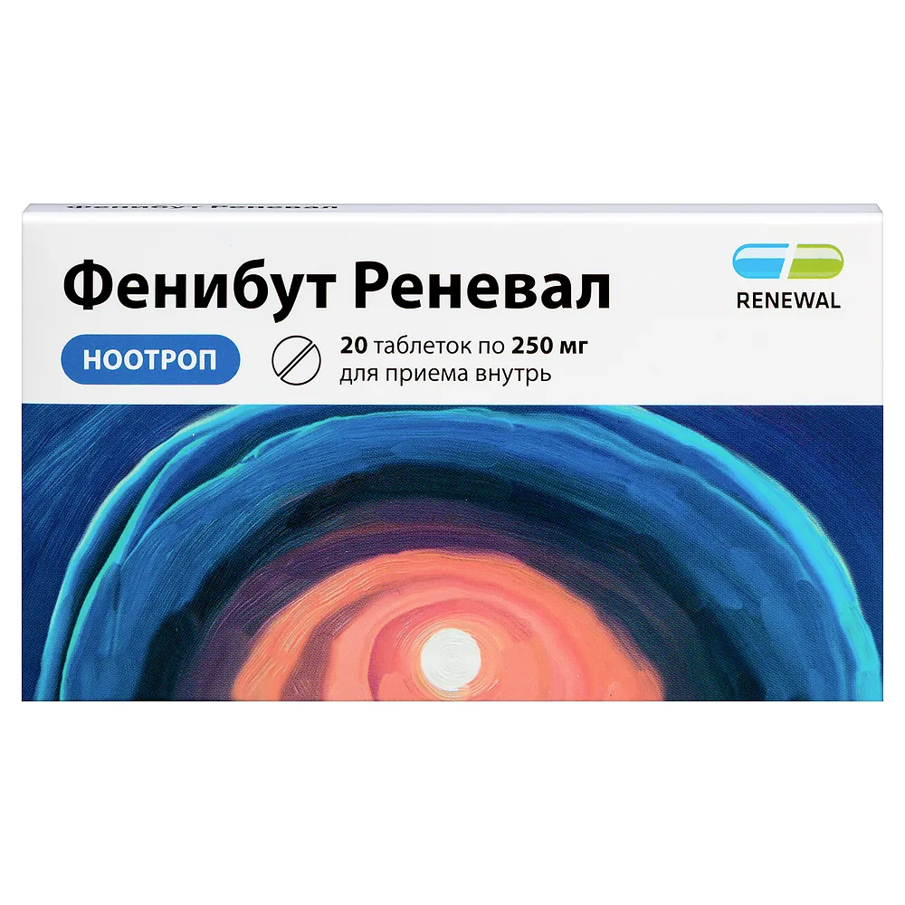 Phenibut Renewel 250 mg 20 tablets