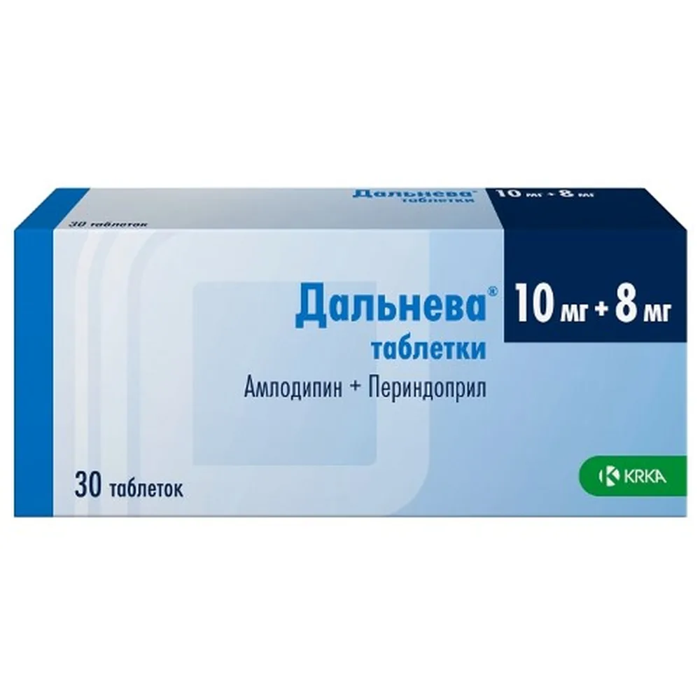 Dalneva 10 mg + 8 mg 30 tablets