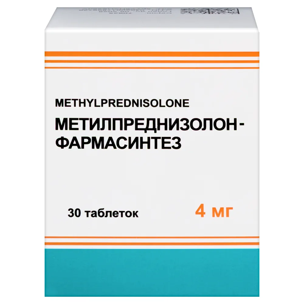 Methylprednisolone-Farmasintez 4 mg 30 tablets