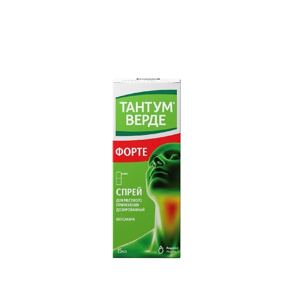 Tantum Verde Forte Spray 0.51 mg/dose 15 ml (88 doses) metered topical spray
