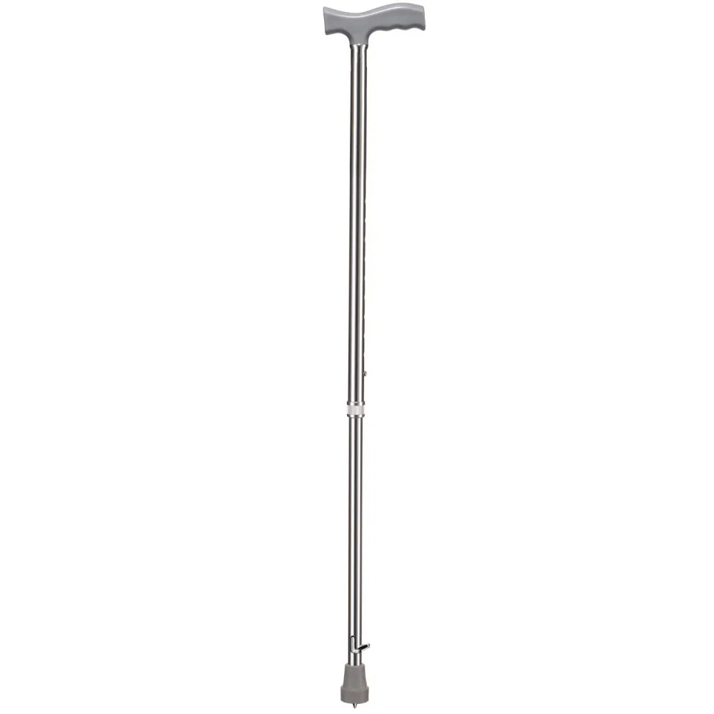 Walking cane wr-411/silver/built-in anti-slip device