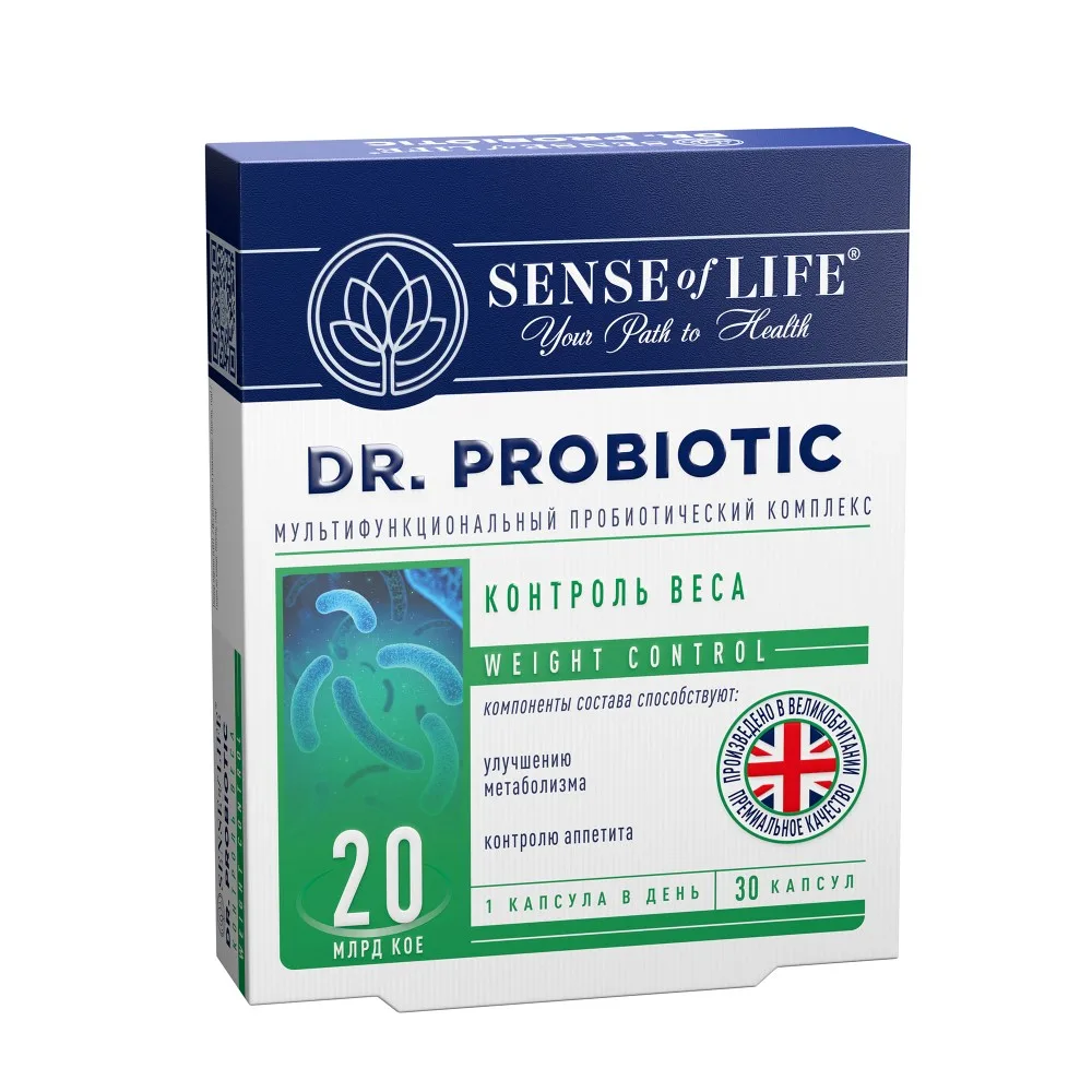 Sense of Life Dr. Probiotic Weight Control 30 capsules 600 mg