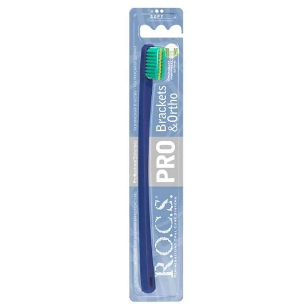 Rocs Toothbrush Pro Brackets &amp; Ortho Soft