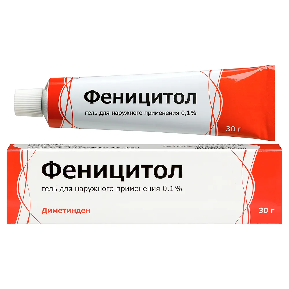 Phenitole 0.1% gel for external use 30 g
