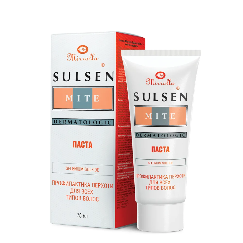 Mirrolla Sulsen Anti-Dandruff Paste 75 ml