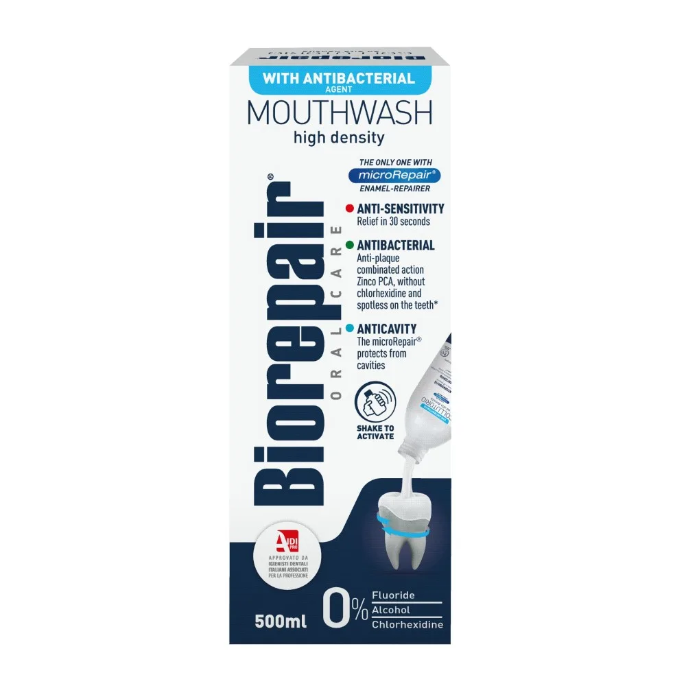 Biorepair Antibacterial Mouthwash 500 ml
