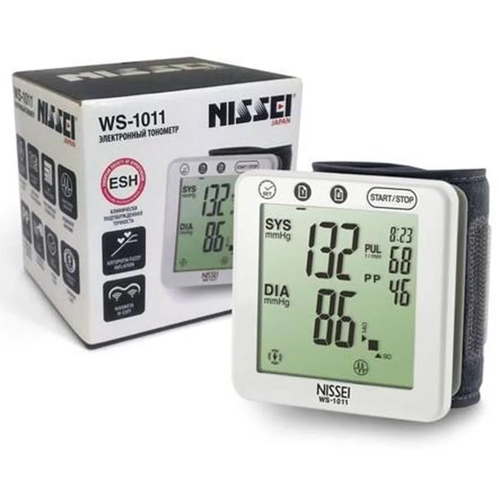 Nissei WS-1011 Automatic Blood Pressure Monitor