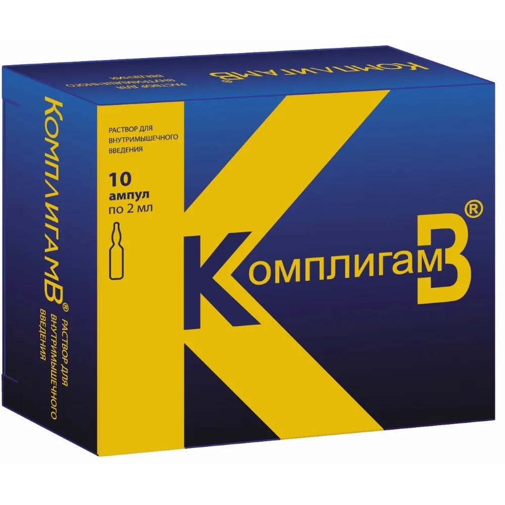 Complicam solution for intramuscular injection 2 ml ampoules 10 pcs.
