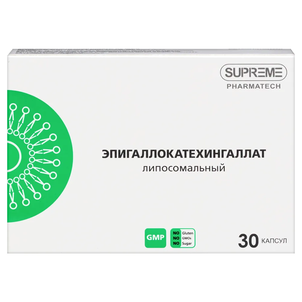 Liposomal Epigallocatechin Gallate 30 capsules 548 mg