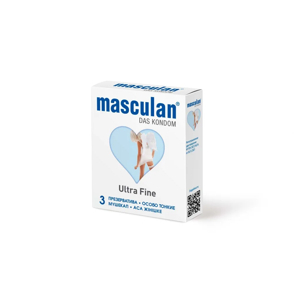 Masculan Ultra Fine Condoms 3 pcs.