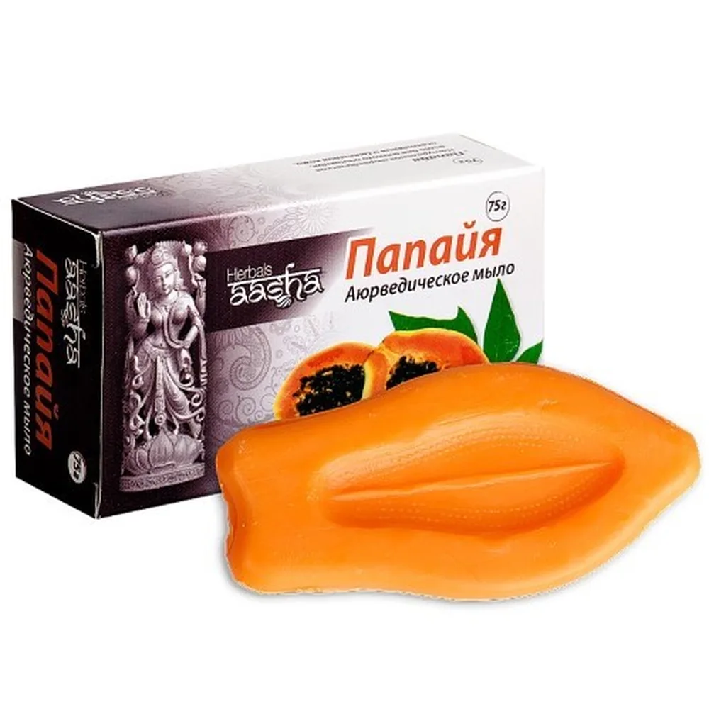 Aasha Herbals Papaya Soap 75 g