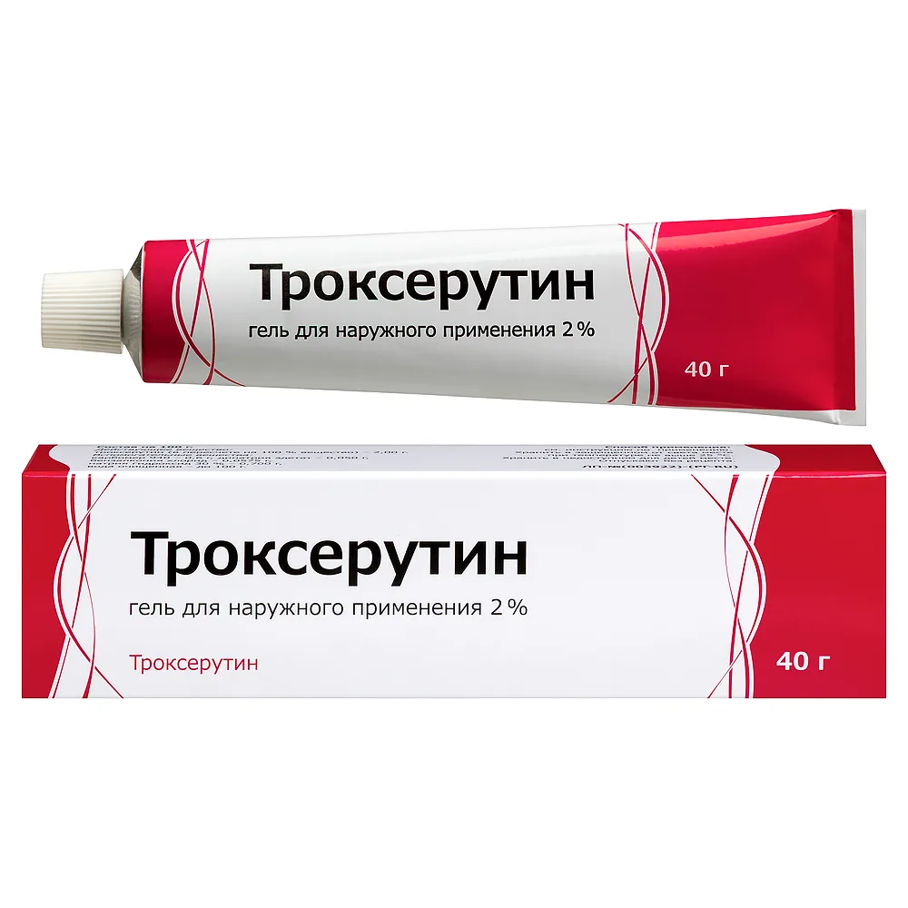 Troxerutin 2% gel for external use 40 g