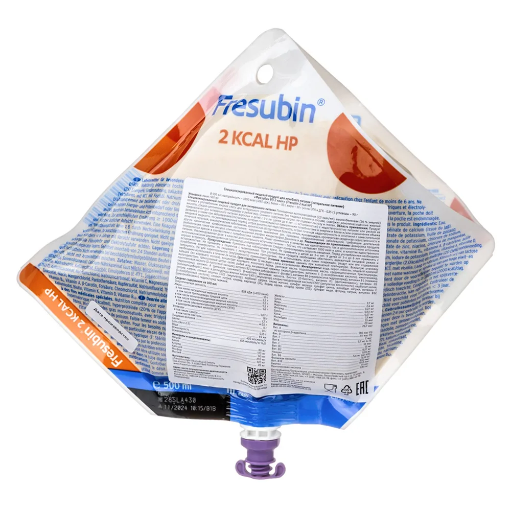 Fresubin HP 2 kcal enteral nutrition mixture 500 ml